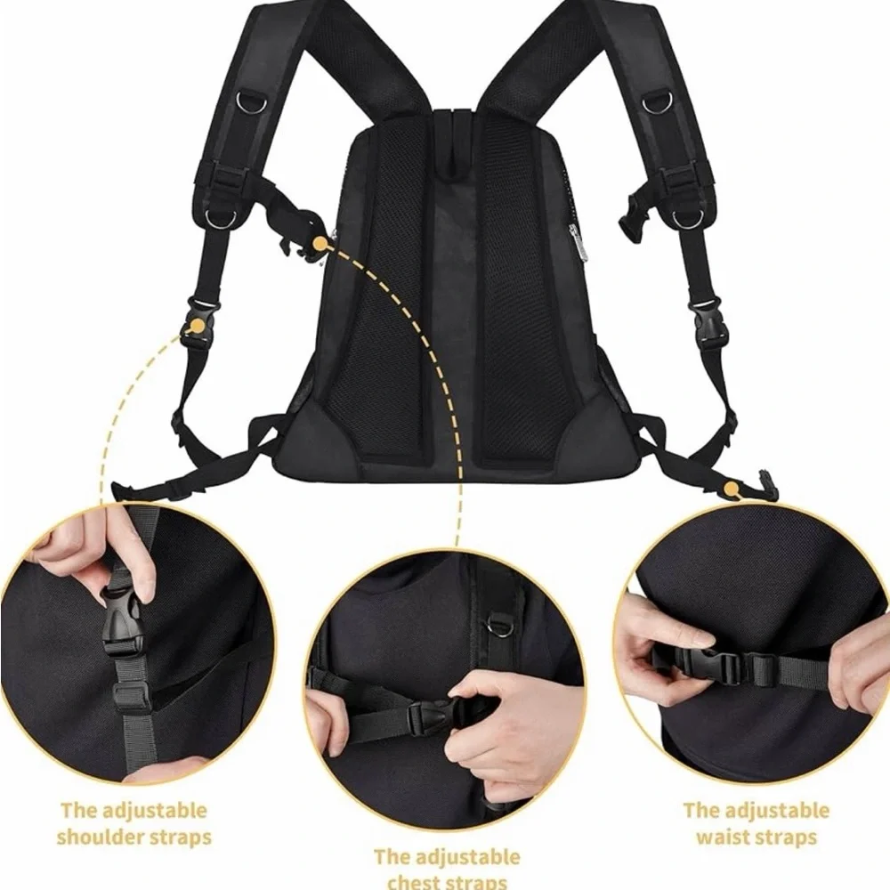 Pet Carrier Backpack with Mesh Ventilation